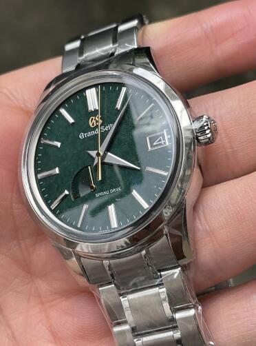 Grand Seiko Heritage Collection Spring Drive Chinese Limited Edition "Mt. Fuji Summer Green" SBGA453 Replica Watch